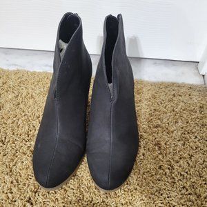 Aerosole black ankle boot